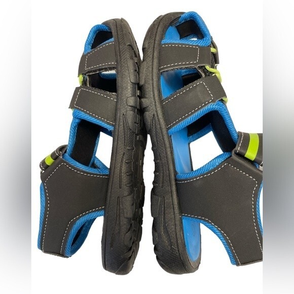 NEW BOYS RUGGED BEAR SZ 1 CLOSED TOE SPORT SANDALS athletic water shoe - Picture 7 of 8